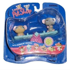 Littlest pet shop Squeeky clean pets mice duo